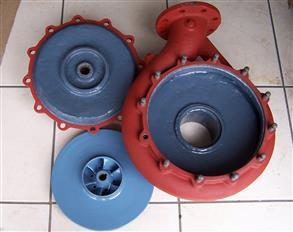End suction pump internally lined End suction pump internally lined