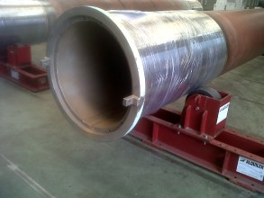 Erosion and corrosion damage to stern tubes for naval vessel Erosion and corrosion damage to stern tubes for naval vessel