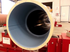 Completed repair of stern tubes for naval vessel using Belzona 1111 (Super Metal) and coated with Belzona 5811 (Immersion Grade) Completed repair of stern tubes for naval vessel using Belzona 1111 (Super Metal) and coated with Belzona 5811 (Immersion Grade)