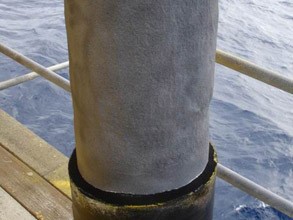 Corroded riser pipe Corroded riser pipe