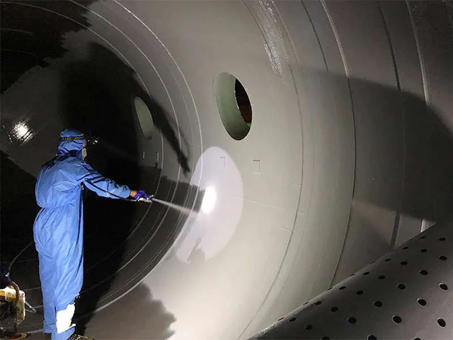 Chemical storage tanks