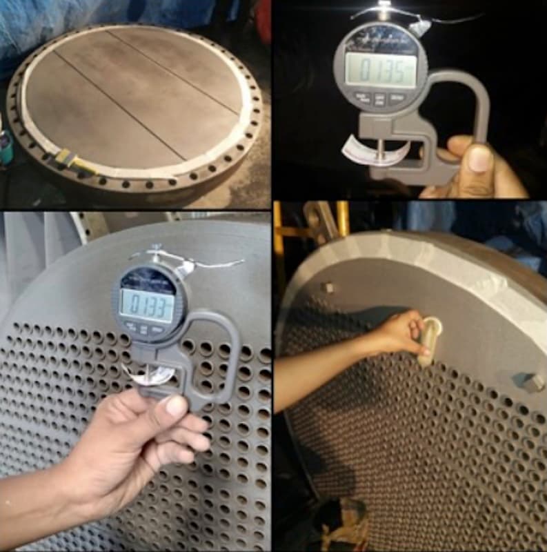 Surface preparation of heat exchanger