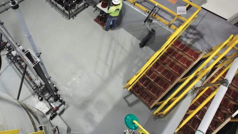 Secondary containment coating project