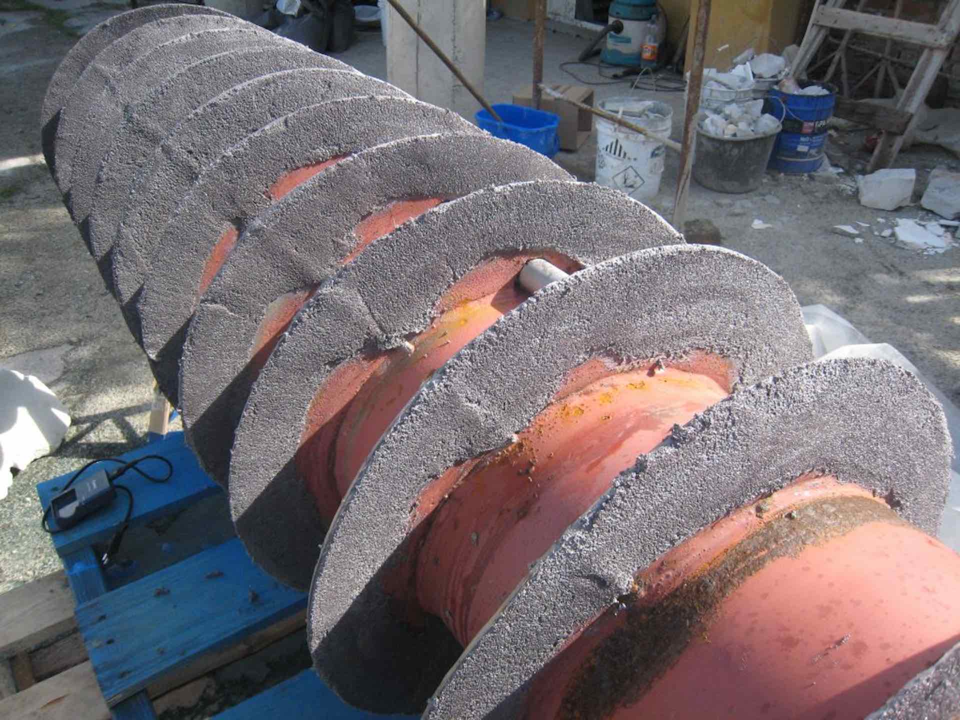 Abrasion resistant lining application