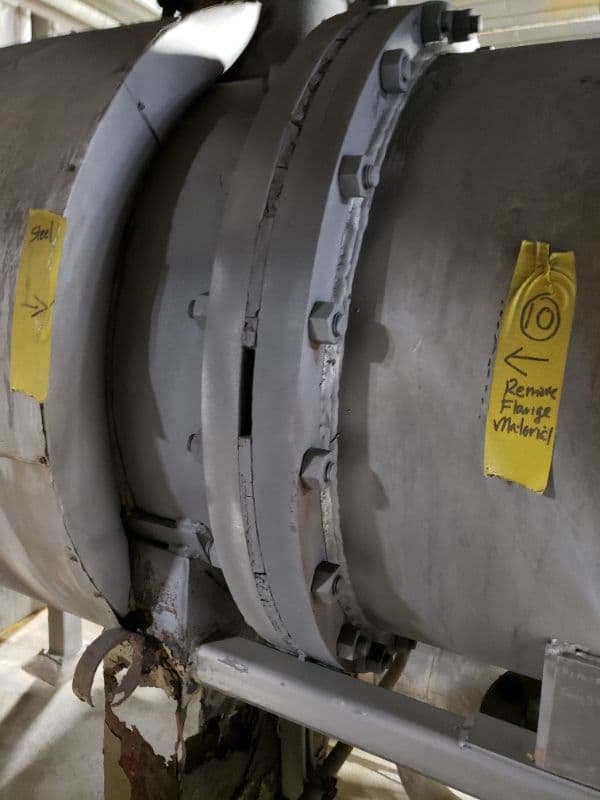 Grit Blasted Flange