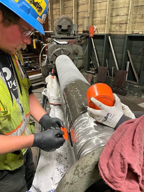 Belzona 1821 and 9221 Installation