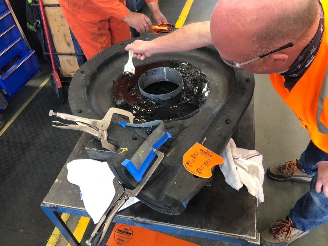 Belzona 2111 applicaiton